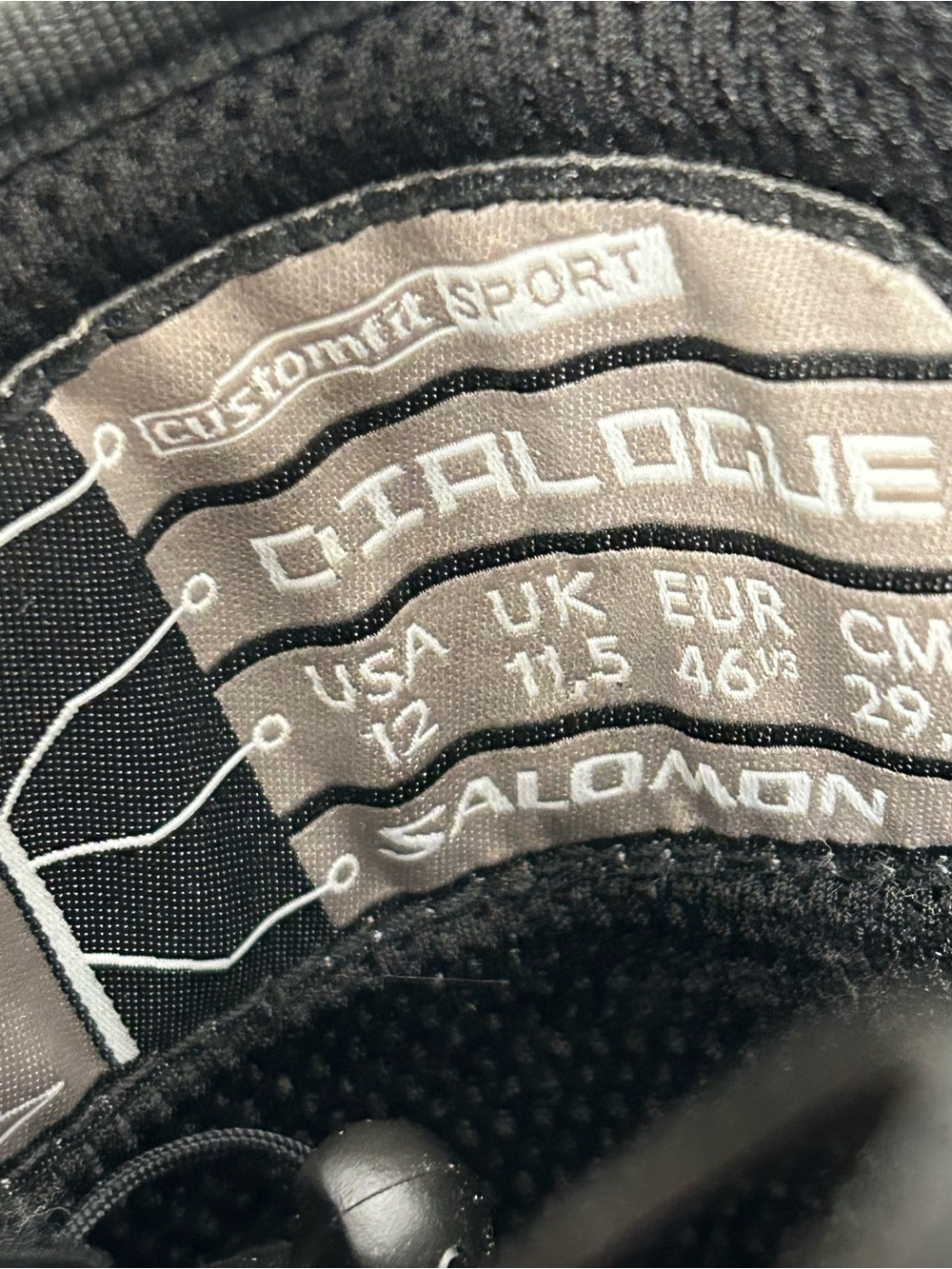Salomon dialogue black snowboards boots - Picture 8 of 8
